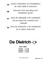 De Dietrich DTI305ZE1 Manual do proprietário