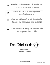 De Dietrich DTI309XE1 Manual do proprietário