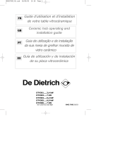 De Dietrich DTV304XE1 Manual do proprietário