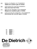 De Dietrich TW2547E1 Manual do proprietário