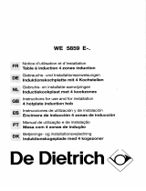 De Dietrich WE5859F1 Manual do proprietário