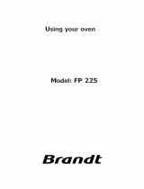 Brandt FP225BS1 Manual do proprietário