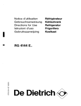 De Dietrich GG4135E10 Manual do proprietário