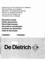De Dietrich HV8236E2 Manual do proprietário
