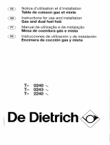 De Dietrich TD0243E1 Manual do proprietário
