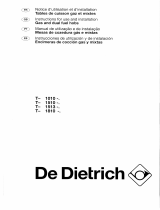 De Dietrich TN1810E1 Manual do proprietário