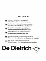 De Dietrich WM3019E2 Manual do proprietário