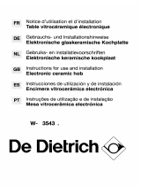 De Dietrich WM3543E2 Manual do proprietário