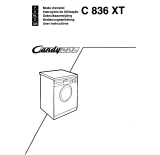 Candy C 836 XT Manual do proprietário