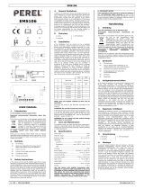 Perel EMS106 Motion Detector Manual do usuário