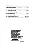 Siemens EK71551/01 Manual do usuário
