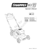 Snapper 7800580 (NXT22875E) Manual do proprietário