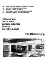 De Dietrich DHT1116X Instruções de operação