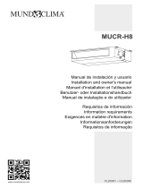 mundoclima Series MUCR-H8 “Duct Full Inverter H8” Guia de instalação