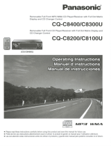 Panasonic CQ-C8200 Manual do usuário