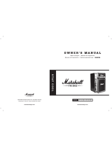 Marshall Amplification MF-220-XMC Manual do proprietário