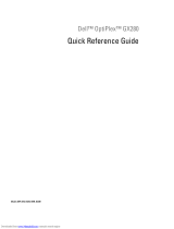 Dell GX280 - OptiPlex - SD Quick Reference Manual