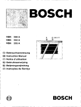 Bosch HBN 235A Manual do proprietário