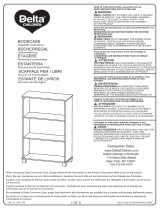 DC Comics Batman Deluxe 3-Shelf Bookcase Assembly Instructions