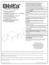 Delta Children Sesame Street Table & Chair Set Assembly Instructions