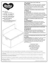Delta Children MySize Deluxe Toy Box Assembly Instructions