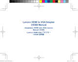 Lenovo CH580 Manual do usuário