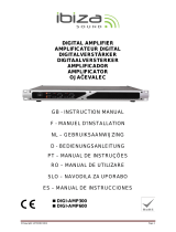 Ibiza Sound DIGI-AMP600 Manual do proprietário