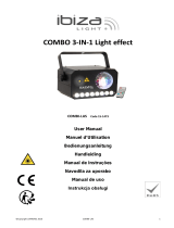Ibiza Light & Sound COMBI-LAS Manual do proprietário