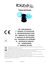 Ibiza Light TWIN-ROTOLED Manual do proprietário