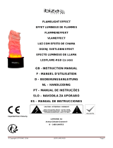 Ibiza Light LEDFLAME-RGB Manual do proprietário