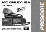 PRESIDENT MC KINLEY USA 12/24 V Manual do proprietário