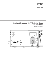 Alpha XM3.1-HP Broadband UPS Technical Manual