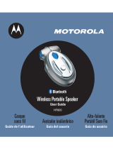 Motorola HF800 - Bluetooth hands-free Speakerphone Manual do usuário