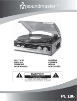 Soundmaster PL186H Manual do proprietário