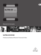 Behringer ULTRA-DI DI100 Manual do proprietário
