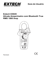 Extech Instruments EX845 Manual do usuário