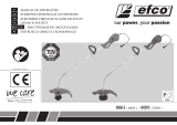 Efco 8091 ( 850W ) Manual do proprietário