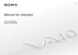 Sony VGN-NW24S Instruções de operação