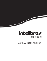 Intelbras SG 800C Manual do usuário