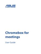 Asus Chromebox for meetings Manual do usuário