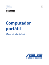 Asus G751JT Manual do usuário