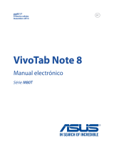 Asus VivoTab Note 8 (M80TA) Manual do usuário