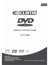 Curtis DVD1098 Manual do usuário