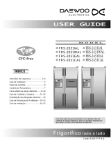 DAEWOO ELECTRONICS FRS-2031CAL Manual do usuário