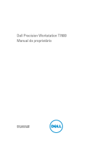 Dell Laptop T7600 Manual do usuário