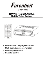 Farenheit DVD-34A Manual do usuário