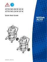 Nilfisk-ALTO ATTIX 965 2H/M SD XC Manual do usuário