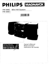 Philips FW345C Manual do usuário