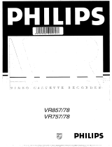 Philips VR878 Manual do usuário