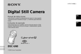 Sony Cyber-shot U DSC-U60 Manual do usuário